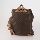CELINE Macadam Canvas Shoulder Bag PVC Leather 4 Set 2way Brown Auth bs35722-3