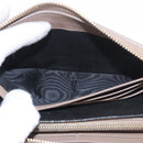 SAINT LAURENT Long Wallet Leather Brown Gold Auth bs35724-18