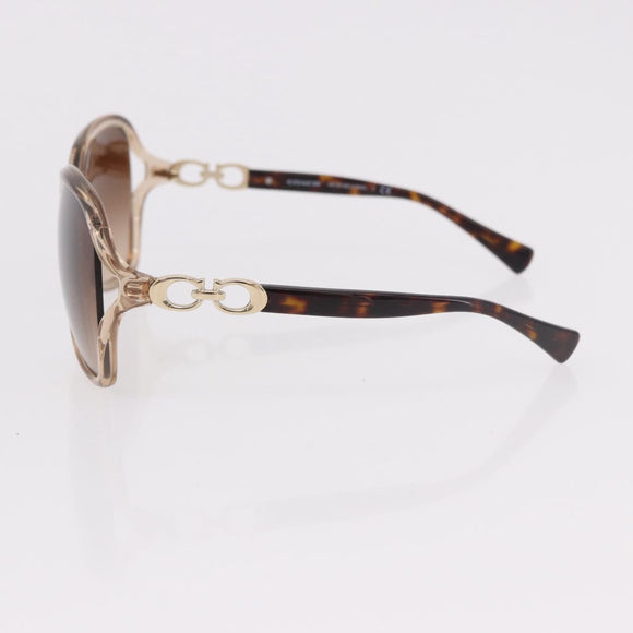 DOLCE&GABBANA Coach Sunglasses plastic metal 4 Set Black Brown Auth bs35726