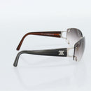 CELINE Rimless Sunglasses Plastic Gray Silver Auth bs35727V-4