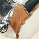 LOUIS VUITTON Monogram Miroir ChristopherPM Backpack Silver M58756 bs35728SAV-20