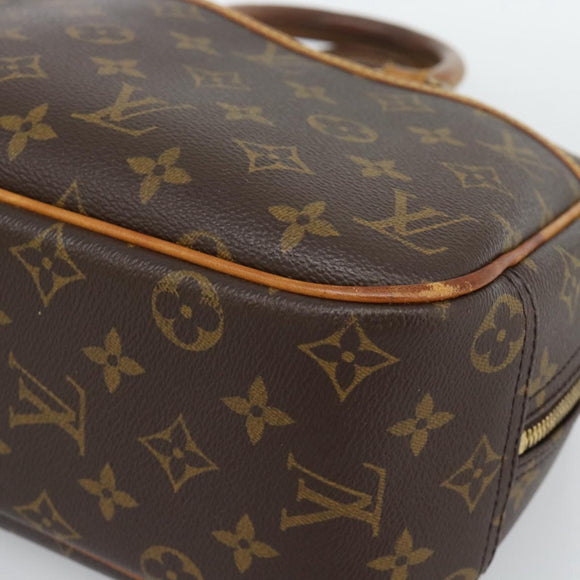 LOUIS VUITTON Monogram Trouville Hand Bag M42228 LV Auth bs35729