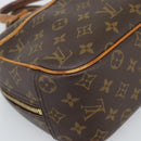 LOUIS VUITTON Monogram Trouville Hand Bag M42228 LV Auth bs35729-11
