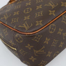 LOUIS VUITTON Monogram Trouville Hand Bag M42228 LV Auth bs35729-13