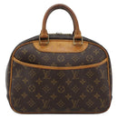 LOUIS VUITTON Monogram Trouville Hand Bag M42228 LV Auth bs35729-2