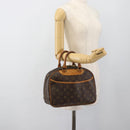LOUIS VUITTON Monogram Trouville Hand Bag M42228 LV Auth bs35729-23