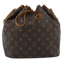 LOUIS VUITTON Monogram Petit Noe Shoulder Bag M42226 LV Auth bs35733A-13