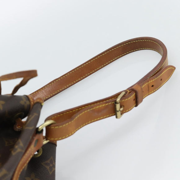 LOUIS VUITTON Monogram Petit Noe Shoulder Bag M42226 LV Auth bs35733A