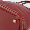 LOUIS VUITTON Lockit Hand Bag Suhari Red M95862 LV Auth bs35734A-8