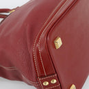 LOUIS VUITTON Lockit Hand Bag Suhari Red M95862 LV Auth bs35734A-15
