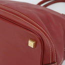LOUIS VUITTON Lockit Hand Bag Suhari Red M95862 LV Auth bs35734A-16