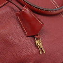 LOUIS VUITTON Lockit Hand Bag Suhari Red M95862 LV Auth bs35734A-10