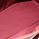 LOUIS VUITTON Lockit Hand Bag Suhari Red M95862 LV Auth bs35734A-11