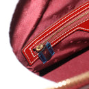 LOUIS VUITTON Lockit Hand Bag Suhari Red M95862 LV Auth bs35734A-23