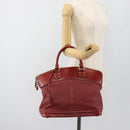 LOUIS VUITTON Lockit Hand Bag Suhari Red M95862 LV Auth bs35734A-25