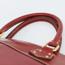 LOUIS VUITTON Lockit Hand Bag Suhari Red M95862 LV Auth bs35734A-14