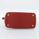 LOUIS VUITTON Lockit Hand Bag Suhari Red M95862 LV Auth bs35734A-5