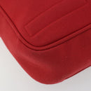 Miu Miu Shoulder Bag Canvas Red Auth bs35735-11