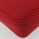 Miu Miu Shoulder Bag Canvas Red Auth bs35735-13