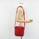 Miu Miu Shoulder Bag Canvas Red Auth bs35735-22
