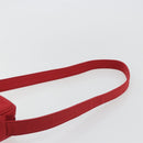 Miu Miu Shoulder Bag Canvas Red Auth bs35735-8