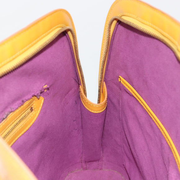 LOUIS VUITTON Epi Lussac Shoulder Bag Yellow M52289 LV Auth bs35736