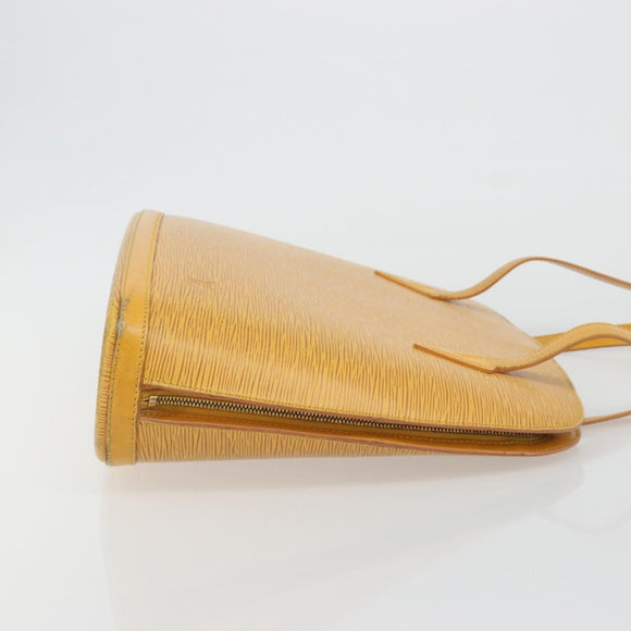 LOUIS VUITTON Epi Lussac Shoulder Bag Yellow M52289 LV Auth bs35736