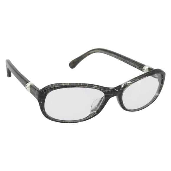 CHANEL Sunglasses plastic Brown CC Auth bs35741
