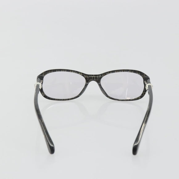 CHANEL Sunglasses plastic Brown CC Auth bs35741