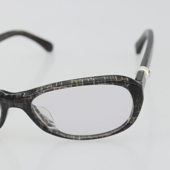CHANEL Sunglasses plastic Brown CC Auth bs35741