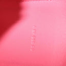 HERMES Dogon GM Long Wallet Leather Pink Silver Auth bs35743-12