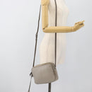 SAINT LAURENT Shoulder Bag Suede Gray Silver 520533 Auth bs35745V-24
