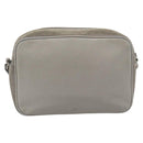 SAINT LAURENT Shoulder Bag Suede Gray Silver 520533 Auth bs35745V-2