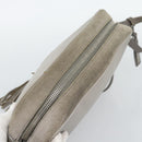 SAINT LAURENT Shoulder Bag Suede Gray Silver 520533 Auth bs35745V-6