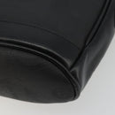 Christian Dior Trotter Shoulder Bag Black Gold Auth bs35747-9