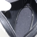 Christian Dior Trotter Shoulder Bag Black Gold Auth bs35747-12