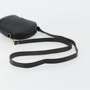 Christian Dior Trotter Shoulder Bag Black Gold Auth bs35747-7