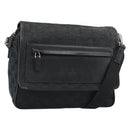 GUCCI GG Canvas Shoulder Bag Black 28562 Auth bs35748-1