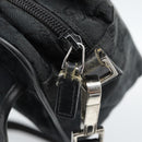 GUCCI GG Canvas Shoulder Bag Black 28562 Auth bs35748-18