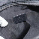 GUCCI GG Canvas Shoulder Bag Black 28562 Auth bs35748-19