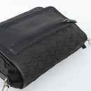 GUCCI GG Canvas Shoulder Bag Black 28562 Auth bs35748-6