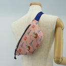GUCCI x Jetson Waist bag PVC Pink 502095 Auth bs35751M-23