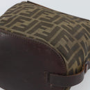 FENDI Zucca Hand Bag Black 15822 Auth bs35752-9