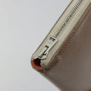 HERMES Azap Classic Long Wallet Leather Brown Auth bs35755-9