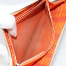 HERMES Azap Classic Long Wallet Leather Brown Auth bs35755-11