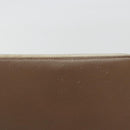 HERMES Azap Classic Long Wallet Leather Brown Auth bs35755-3