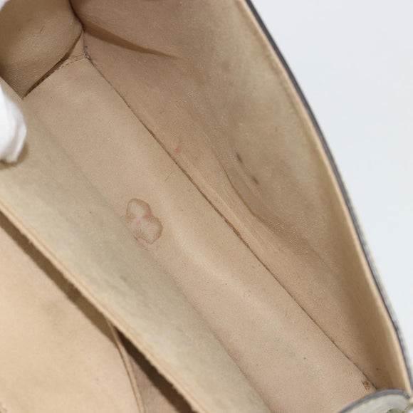 FENDI Zucca Shoulder Bag Ivory Gold 8BT283 Auth bs35756A