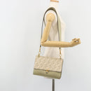 FENDI Zucca Shoulder Bag Ivory Gold 8BT283 Auth bs35756A-24