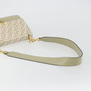 FENDI Zucca Shoulder Bag Ivory Gold 8BT283 Auth bs35756A-7