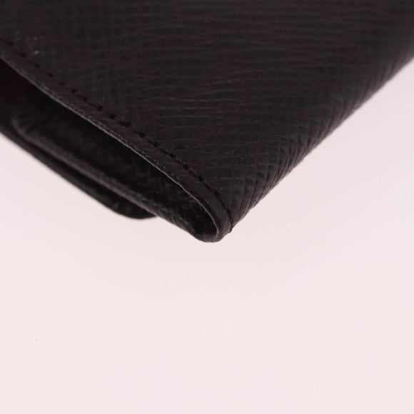 LOUIS VUITTON Taiga Buton de Manchette Cuffs Ardoise Silver M30566 Auth bs35759